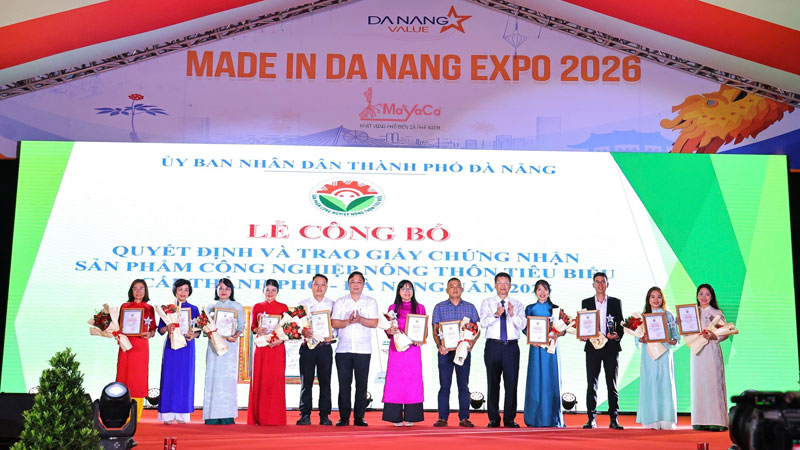 Mayaca-dat-giai-san-pham-cong-nghiep-nong-thon-tieu-bieu-tai-made-in-da-nang-expo-2026-mayacacoffee