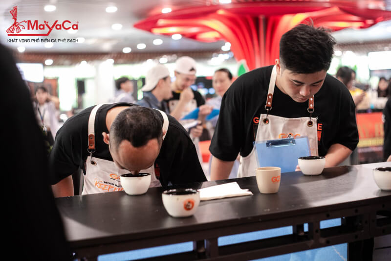 Ceo-mayaca-coffee-ho-duc-tien-ghi-dau-an-tai-vietnam-coffee-challenge-mayaca-2